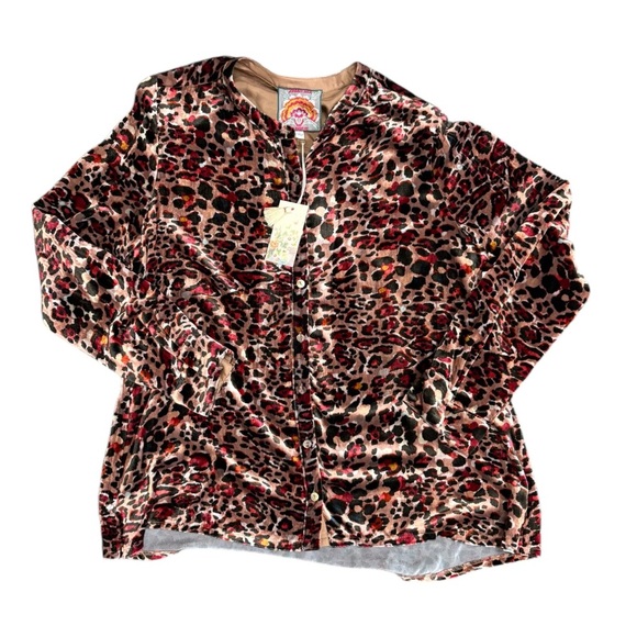 NWT Johnny Was Velvet Long sleeve - Picture 1 of 2